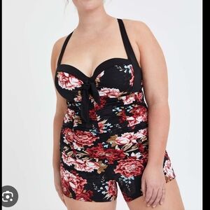 Torrid Retro swimming suit NWT